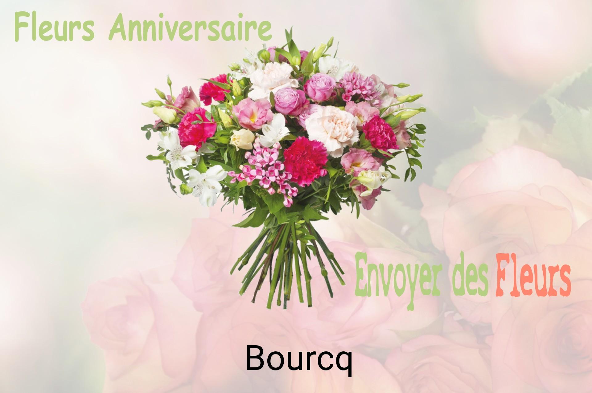 Bouquet de fleurs d’anniversaire livré à Bourcq